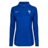 Nike Frankreich Trainingsshirt Dri-FIT ADV Elite Drill Frauen EM 2022 - Blau/Weiß Damen