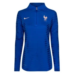Nike Frankreich Trainingsshirt Dri-FIT ADV Elite Drill Frauen EM 2022 - Blau/Weiß Damen