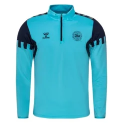 Hummel Dänemark Trainingsshirt Pro Half Zip - Blau/Navy Kinder