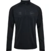 Hummel Dänemark Trainingsshirt Pro Half Zip Weltmeisterschaft 2022 - Schwarz