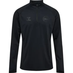 Hummel Dänemark Trainingsshirt Pro Half Zip Weltmeisterschaft 2022 - Schwarz