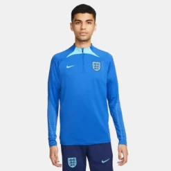 Nike England Trainingsshirt Dri-FIT Strike Drill 2022/23 - Blau/Blau