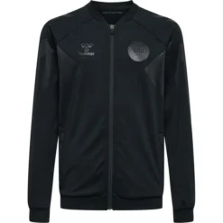 Hummel Dänemark Trainingsjacke Line Up Weltmeisterschaft 2022 - Schwarz