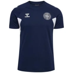 Hummel Dänemark T-Shirt Travel - Navy/Weiß Kinder