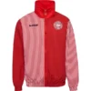 Hummel Dänemark Trainingsjacke WM 1986 - Rot/Weiß