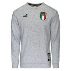 Puma Italien Sweatshirt Crew FtblCulture - Grau/Navy