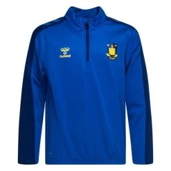 Hummel Brøndby IF Trainingsshirt Pre Match - Blau Kinder