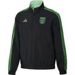 ADIDAS Austin FC Jacke Anthem Wendbare - Schwarz/Grün