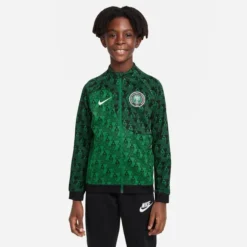 Nike Nigeria Trainingsjacke Academy Pro Anthem - Grün/Schwarz/Weiß Kinder