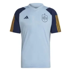 ADIDAS Spanien Training T-Shirt Tiro 23 2022/23 - Blau/Navy/Gelb