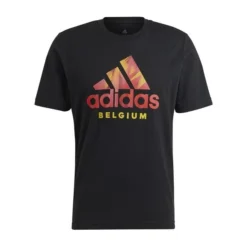ADIDAS Belgien T-Shirt DNA Graphic - Schwarz