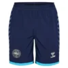 Hummel Dänemark Trainingsshorts Pro Woven - Navy/Blau Kinder
