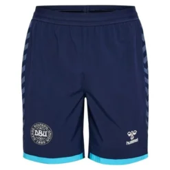 Hummel Dänemark Trainingsshorts Pro Woven - Navy/Blau