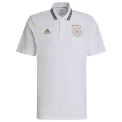 ADIDAS DFB Deutschland Polo DNA - Weiß/Schwarz