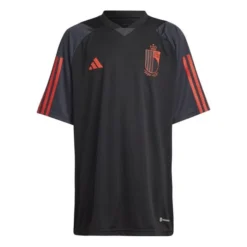 ADIDAS Belgien Training T-Shirt Tiro 23 2022/23 - Schwarz/Rot Kinder