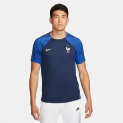 Nike Frankreich Training T-Shirt Dri-FIT Strike 2022/23 - Navy/Blau/Gold