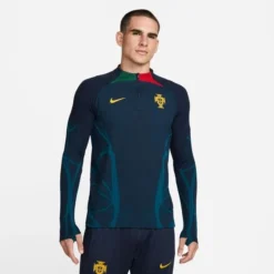 Nike Portugal Trainingsshirt Dri-FIT ADV Strike Elite 2022/23 - Navy/Grün/Gelb