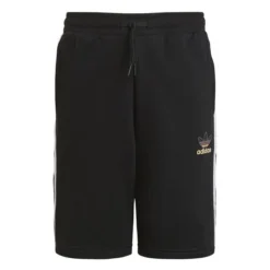 Adidas Originals Sweatshorts 3-Stripes DFB Deutschland - Schwarz/Rot/Gelb Kinder