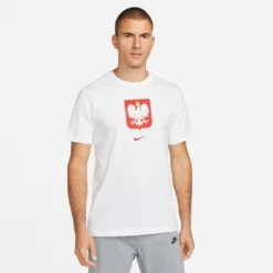 Nike Polen T-Shirt Crest - Weiß