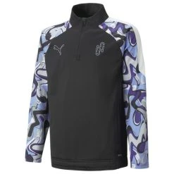 PUMA Trainingsshirt Neymar Jr. Creativity - Schwarz/Lavender Blau/Lila Kinder LIMITED EDITION