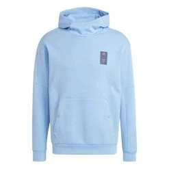 ADIDAS New York City FC Hoodie Travel - Baltic Blau