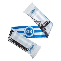 OB Odense Boldklub Fanschal - Blau/Weiß/Schwarz