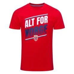 Unisport ALT FOR NORGE T-Shirt - Rot Kinder