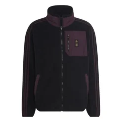 ADIDAS DFB Deutschland Jacke Fleece - Schwarz/Bordeaux