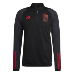 ADIDAS Belgien Trainingsshirt Tiro 23 2022/23 - Schwarz/Rot